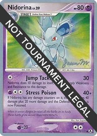 Nidorina 2009 (Jason Martinez) 073- World Championship Decks