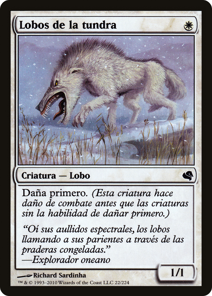 Tundra Wolves (PS11-022) - Salvat 2011
