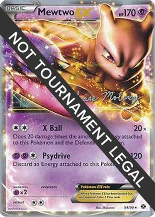 Mewtwo EX 2012 (Chase Moloney) 054- World Championship Decks