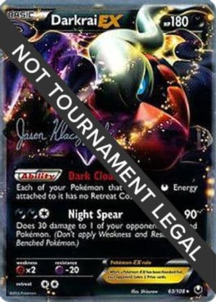 Darkrai EX 2013 (Jason Klaczynski) 063- World Championship Decks