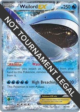 Wailord EX 2015 (Jacob Van Wagner) 038- World Championship Decks