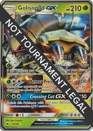 Golisopod GX (Kabu Fukase) 017 World Championship Decks - Ultra Rare