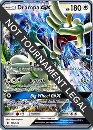 Drampa GX 2018 (Magnus Pedersen) 115- World Championship Decks