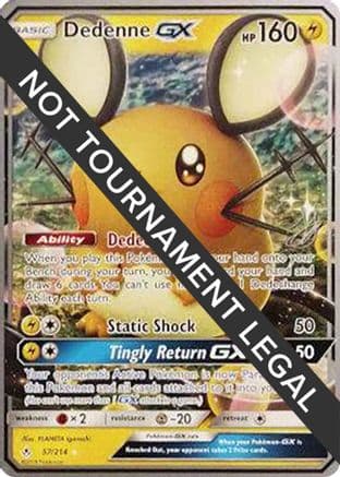 Dedenne GX 2019 (Henry Brand) 057- World Championship Decks