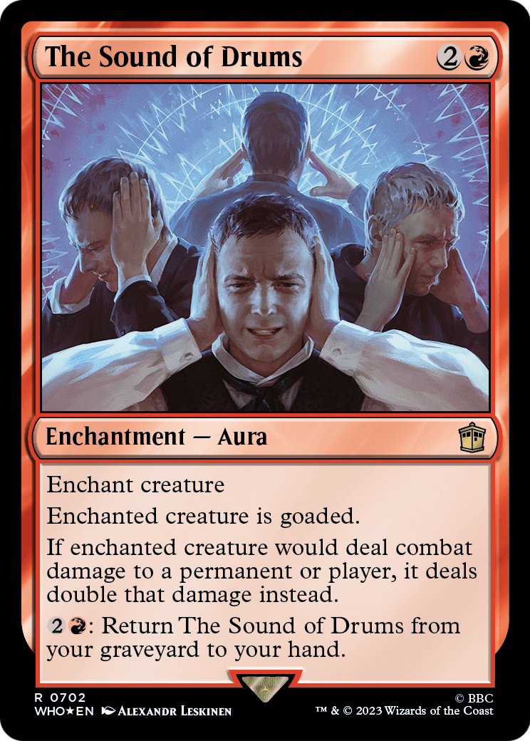 The Sound of Drums (WHO-702) - Doctor Who Foil