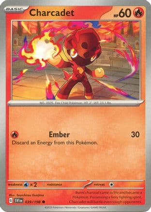 Charcadet 039/198 SV01 Scarlet & Violet Base Set - Common