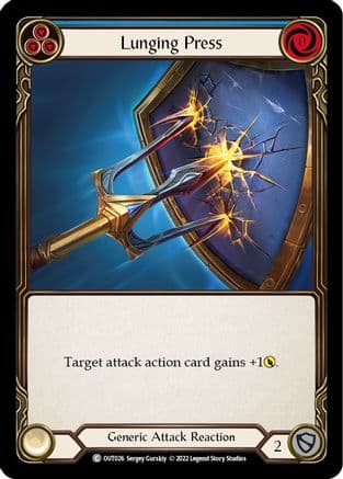 Lunging Press (KAT026) - Blitz Deck: Outsiders - Katsu
