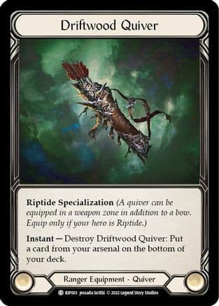 Driftwood Quiver (RIP003) - Blitz Deck: Outsiders - Riptide