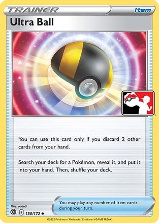 Ultra Ball 150- Prize Pack Series Cards Holofoil