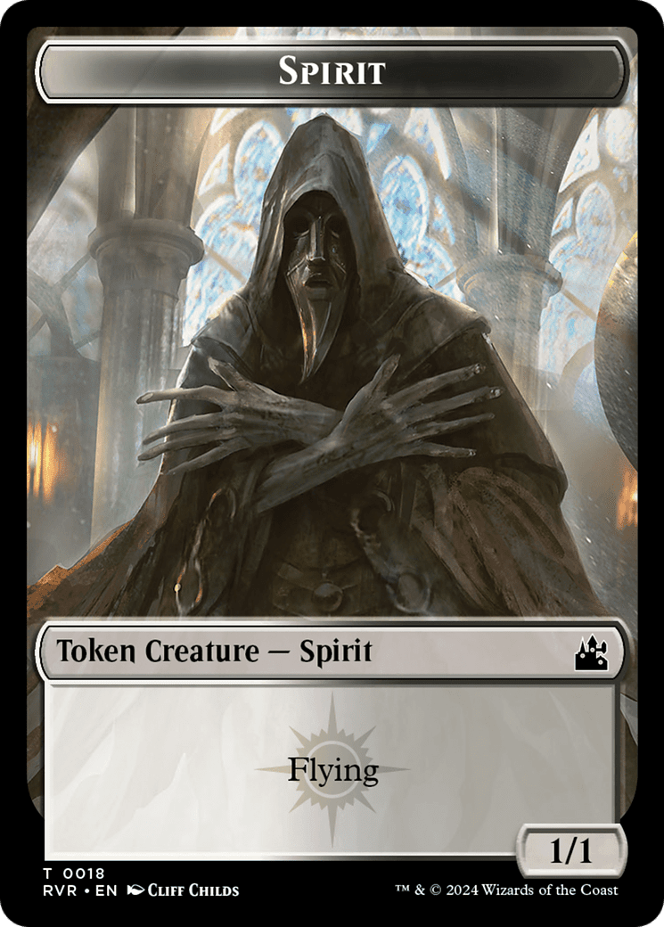Spirit (TRVR-018) - Ravnica Remastered Tokens