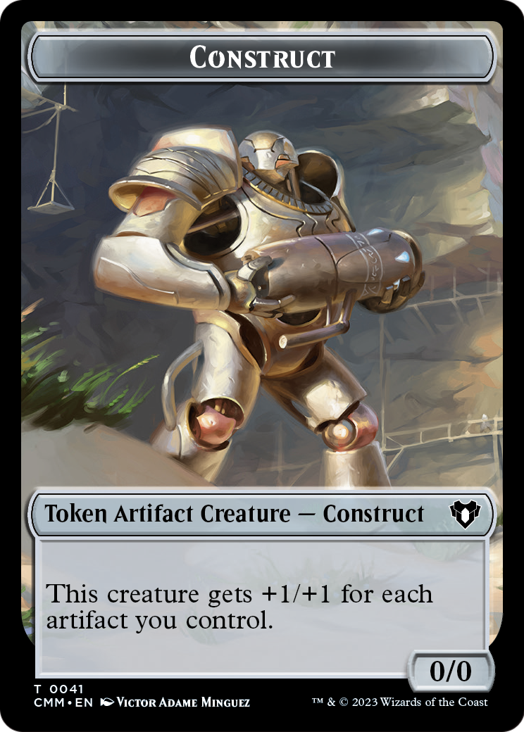 Construct (TCMM-041) - Commander Masters Tokens