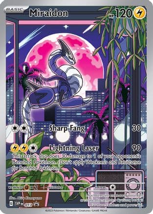 Miraidon 013- SV Scarlet & Violet Promo Cards Holofoil