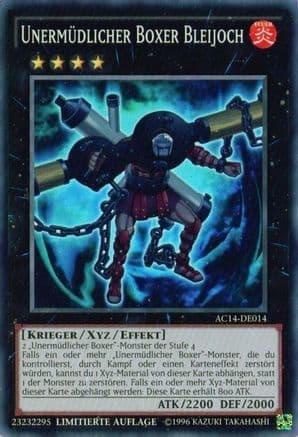 Battlin' Boxer Lead Yoke (German) - "Unermüdlicher Boxer Bleijoch" (AC14-DE014) - Advent Calendar 2014 (Adventskalender ZEXAL-Edition) Limited