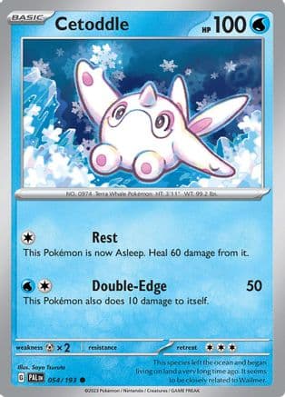 Cetoddle 054/193 - SV02 Paldea Evolved