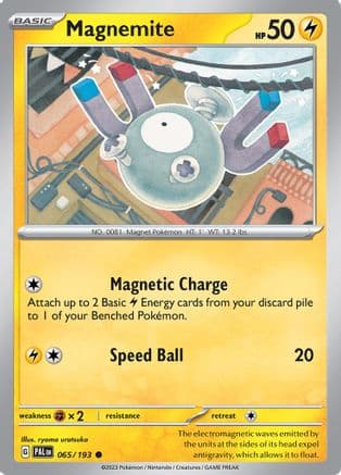 Magnemite 065- SV02 Paldea Evolved