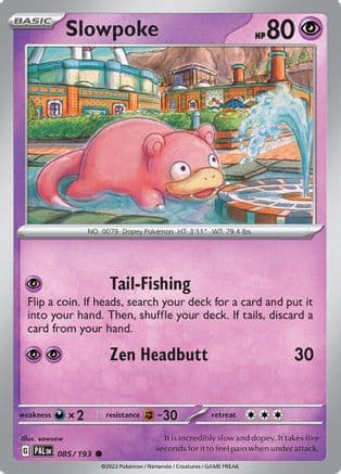 Slowpoke 085- SV02 Paldea Evolved
