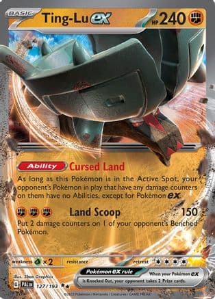 Ting-Lu ex 127- SV02 Paldea Evolved Holofoil