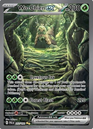 Wo-Chien ex 257/193 - SV02 Paldea Evolved Holofoil