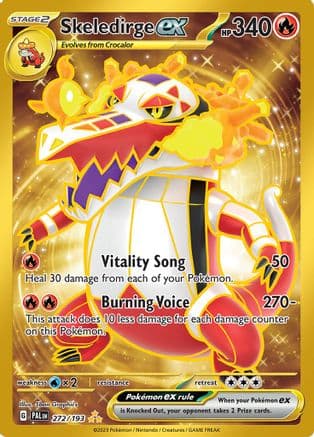 Skeledirge ex 272/193 - Holofoil SV02 Paldea Evolved - Hyper Rare