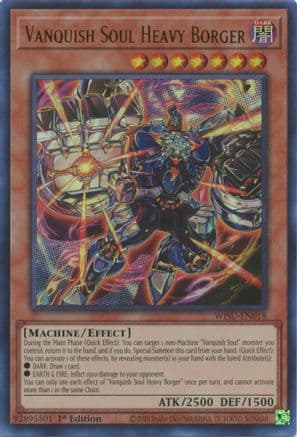 Vanquish Soul Heavy Borger (WISU-EN018) - Wild Survivors 1st Edition