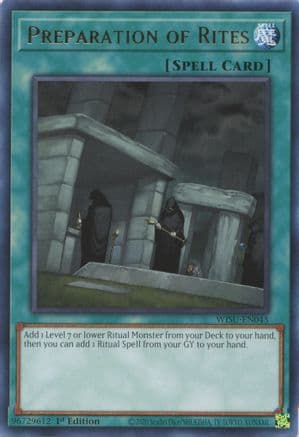 Preparation of Rites (WISU-EN045) - Wild Survivors 1st Edition