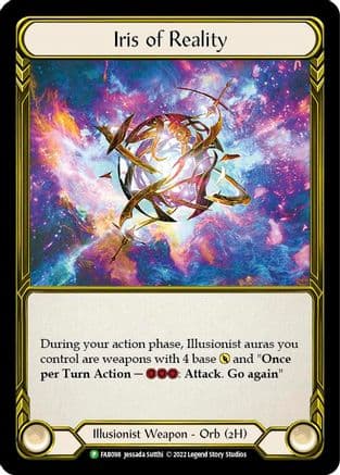 Iris of Reality - FAB098 (FAB098) - Flesh and Blood: Promo Cards