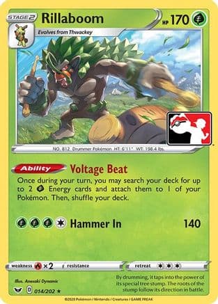Rillaboom 13- Prize Pack Series Cards