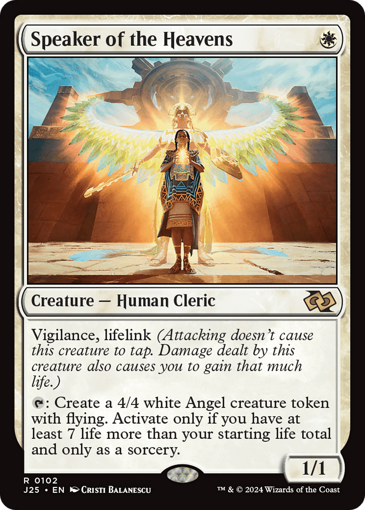 Speaker of the Heavens (J25-102) - Foundations Jumpstart