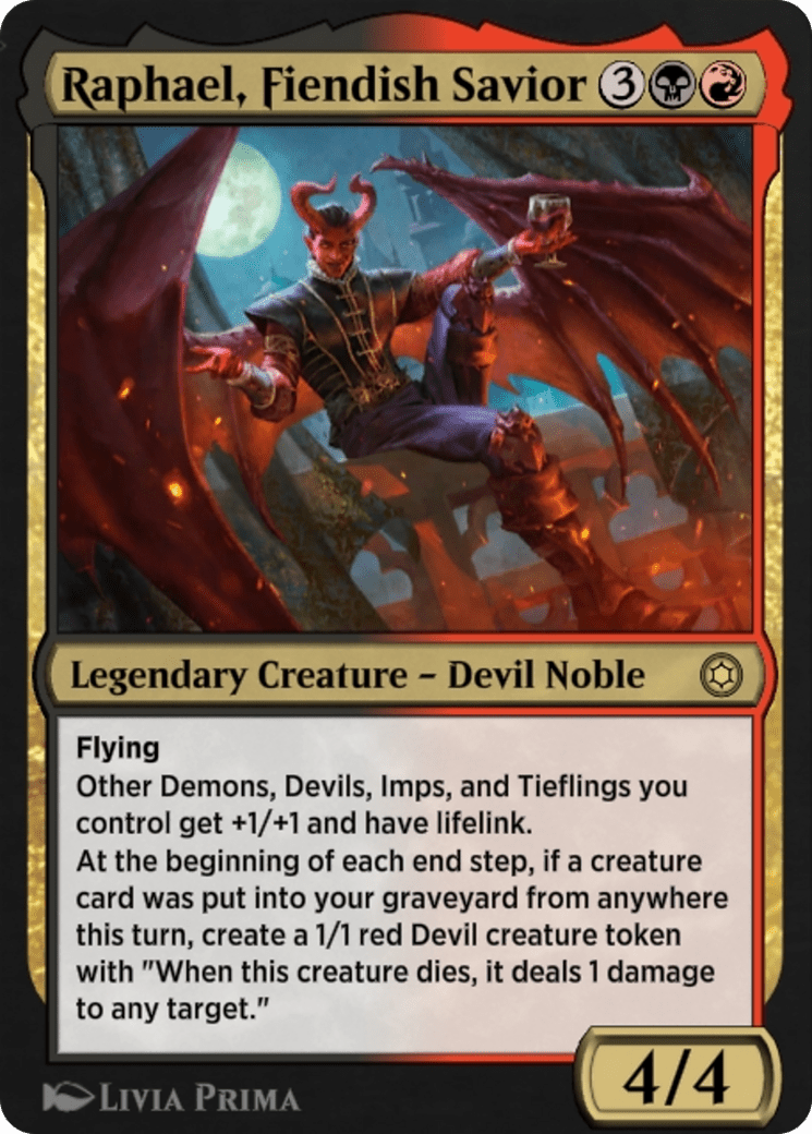 Raphael, Fiendish Savior (HBG-249) - Alchemy Horizons: Baldur's Gate