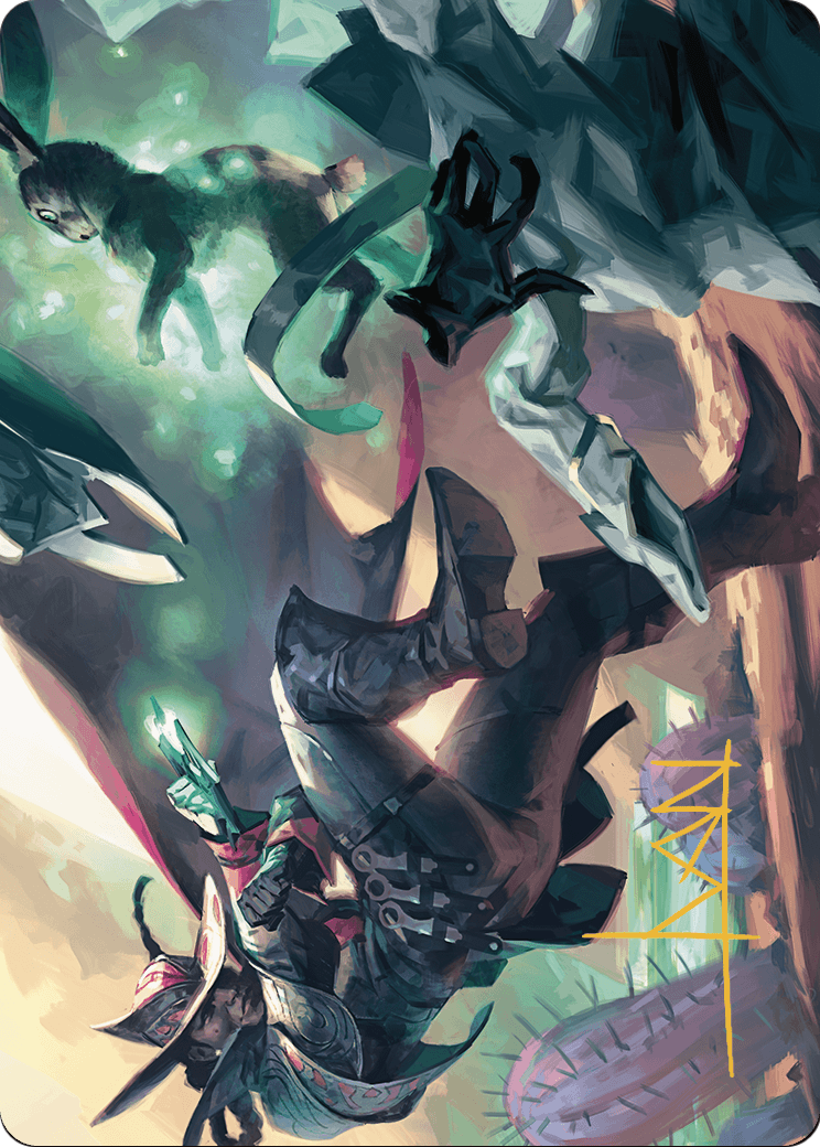 Metamorphic Blast // Metamorphic Blast (AOTJ-007) - Outlaws of Thunder Junction Art Series (Borderless)