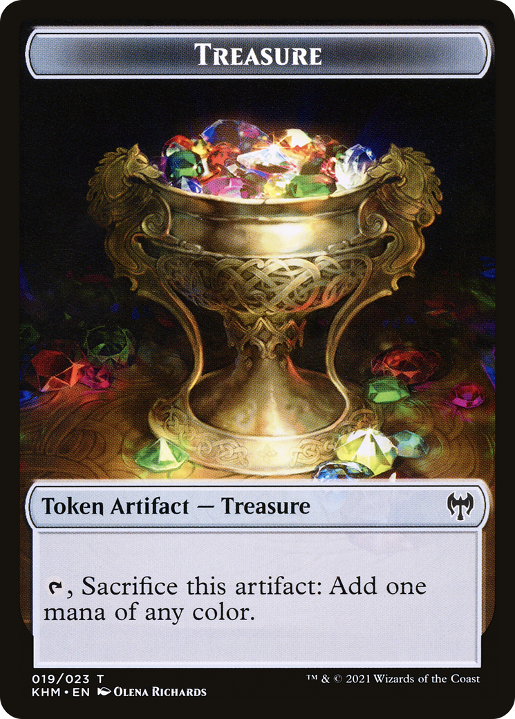 Treasure (TKHM-019) - Kaldheim Tokens Foil