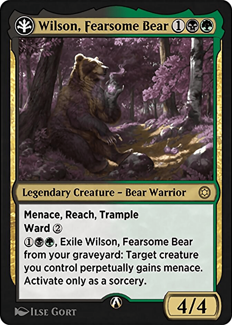 Wilson, Fearsome Bear (HBG-19B) - Alchemy Horizons: Baldur's Gate