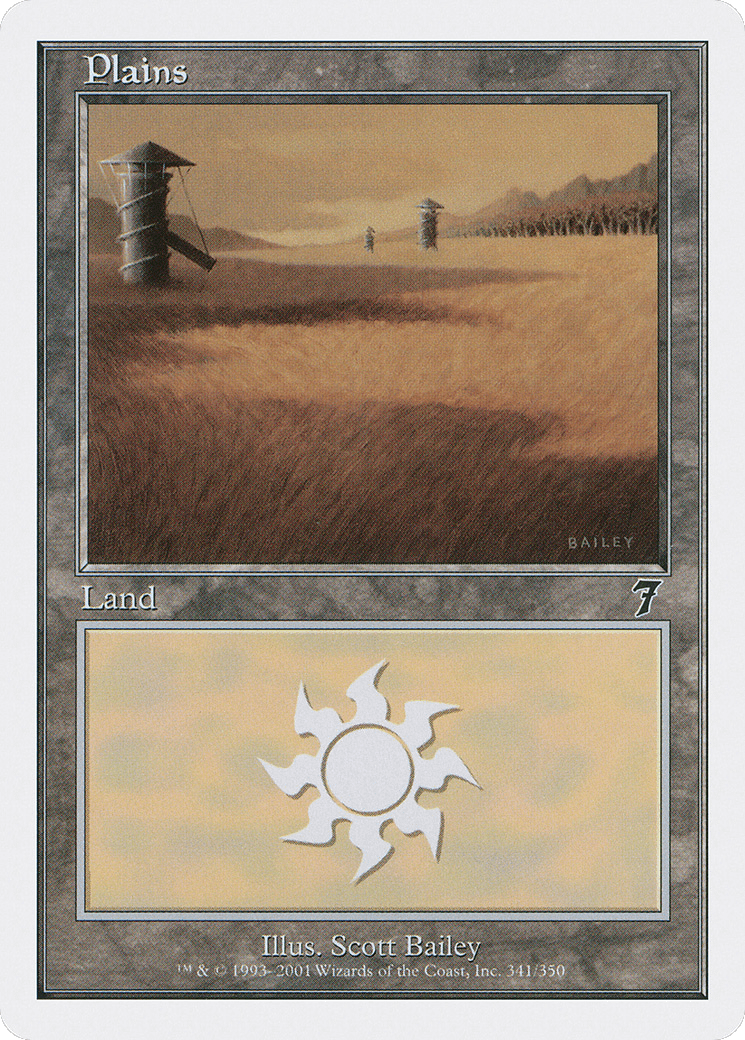 Plains (7ED-341) - Seventh Edition