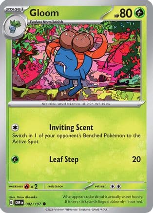 Gloom 002 SV03 Obsidian Flames - Common