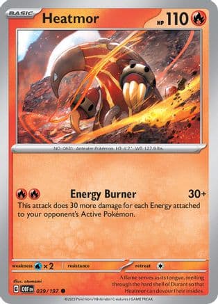 Heatmor 039- SV03 Obsidian Flames
