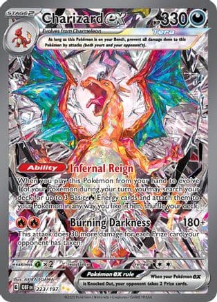 Charizard ex 223/197 - SV03 Obsidian Flames Holofoil