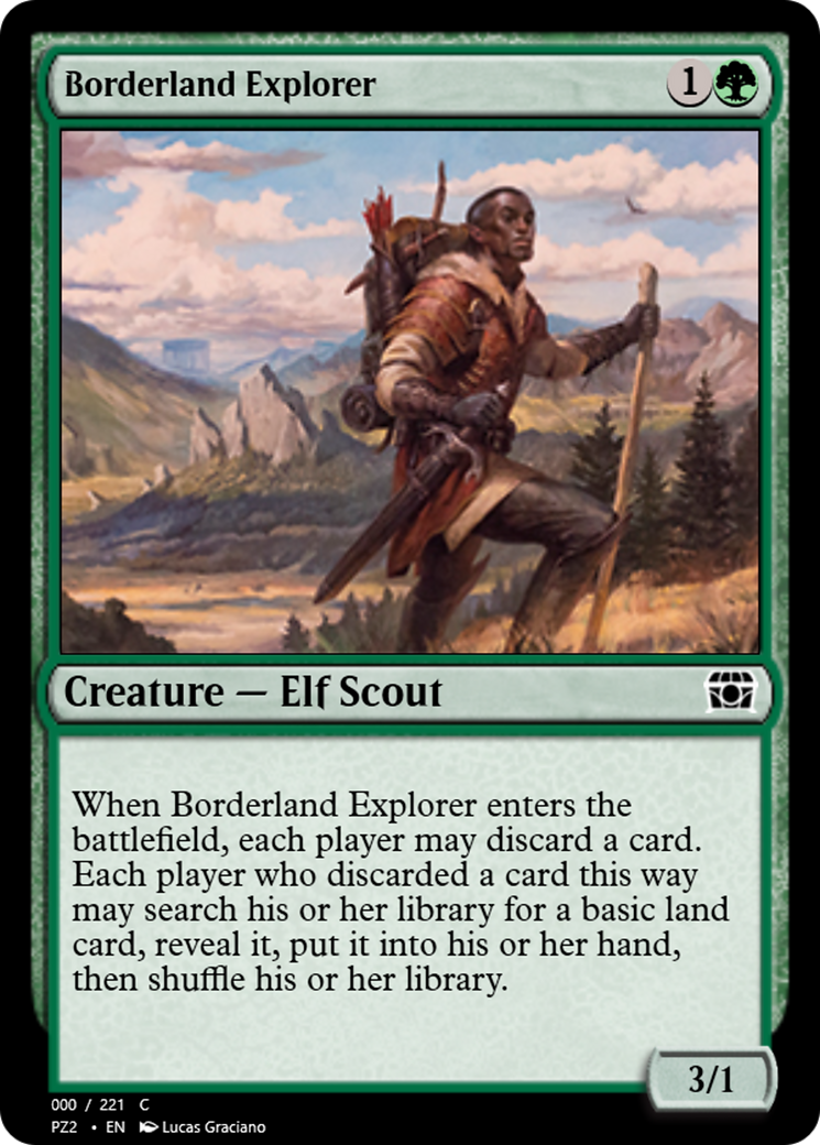 Borderland Explorer (PZ2-65775) - Treasure Chest Foil