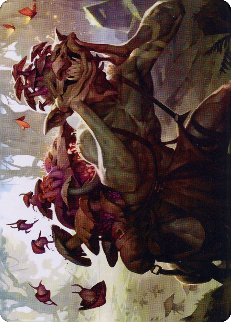 Sprouting Goblin // Sprouting Goblin (ADMU-038) - Dominaria United Art Series (Borderless) Foil