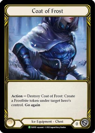 Coat of Frost (Golden) - FAB105 (FAB105) - Flesh and Blood: Promo Cards