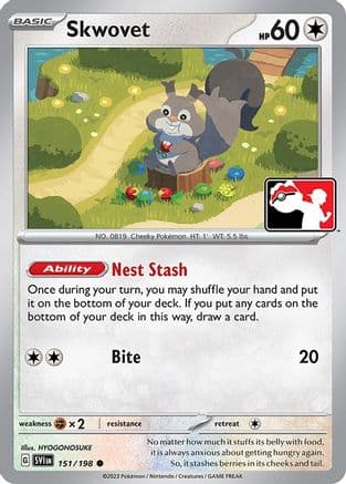 Skwovet 151- Prize Pack Series Cards