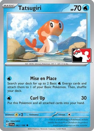 Tatsugiri 062- Prize Pack Series Cards