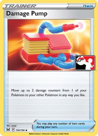 Damage Pump 156- Prize Pack Series Cards Holofoil