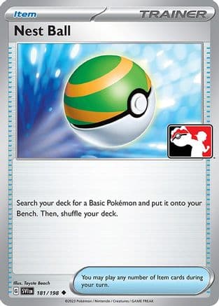 Nest Ball 181- Prize Pack Series Cards Holofoil