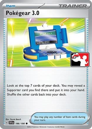 Pokegear .0 186- Prize Pack Series Cards