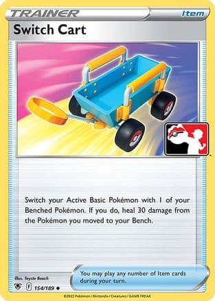 Switch Cart 154- Prize Pack Series Cards Holofoil