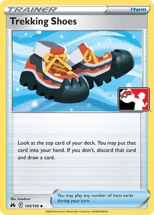 Trekking Shoes 145/159 - Prize Pack Series Cards Holofoil