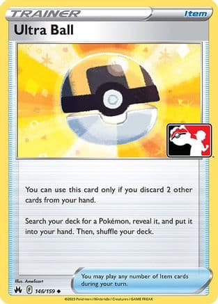 Ultra Ball 146/159 - Prize Pack Series Cards Holofoil