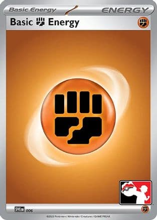 Basic Fighting Energy 006- Prize Pack Series Cards