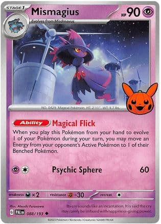 Mismagius 088- Trick or Trade BOOster Bundle 2023