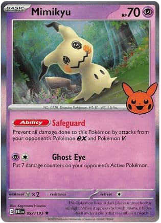 Mimikyu 097- Trick or Trade BOOster Bundle 2023